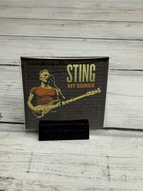 Sting Message in a bottle mini brands vinyl song and stand